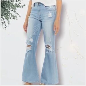 Almost Famous Flare Blue Denim